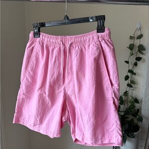 H&M Pink Athletic Shorts Nylon Mens Size XS